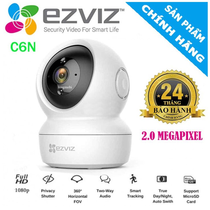 Camera IP Wifi Ezviz C6N 1080P- HÃNG