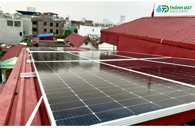 Hoàn thiện hệ thống điện mặt trời 10KW cho hộ gia đình tại Ngô Quyền - Hải Phòng