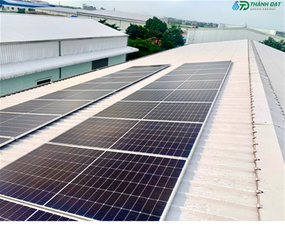 Hoàn thiện thi công điện mặt trời 12KW Hybrid cho hộ gia đình tại Kim Thành - Hải Dương
